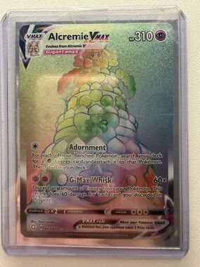 Alcremie VMAX (Secret) 073/072 Shining Fates Holo NM